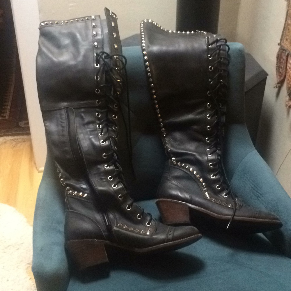 Jeffrey Campbell Free People Joe Studded Boots